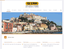 Tablet Screenshot of cespim.net